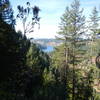 Lake Coeur d' Alene view from Trail 79