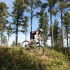 Bearlodge Classic Rider hitting the descent back to Reuter