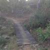 Bridge #2 on the Golf Course Loop.  Similar to the first bridge, but it doesn't seem to be quite as slippery.