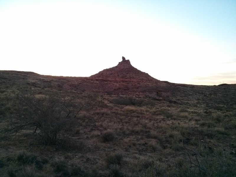 One of many cool rock structures on Foothills Rim Trail