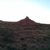 One of many cool rock structures on Foothills Rim Trail