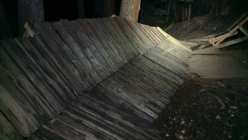 Breckenridge Freeride Park at night