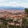 The wide ranging geology of Moab is clearly evident along this section of the trail.