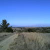 The view from the top of the Arastradero Loop!! After here its down hill, watch for peds and horses!