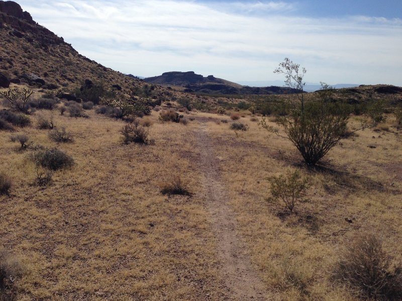 Non-scary portion of the Foothills Rim Trail