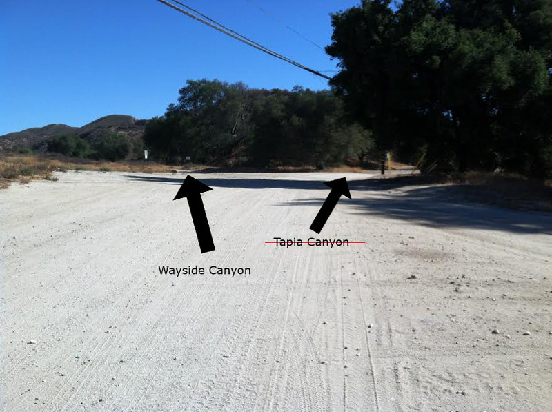 Lower Tapia Canyon Rd. is closed. Please, respect the landowner's wishes! Don't ride up there anymore so that we don't lose access to the trails higher up. Ride Wayside Canyon instead.