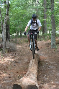 Harris Lake Hog Run trails full CCW loop Mountain Bike Trail