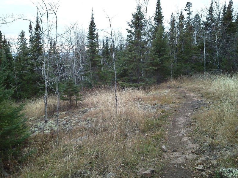 Typical Rock and a Hard Place, traversing west.