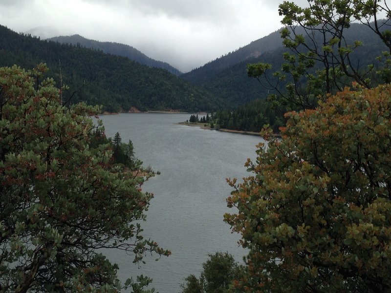 Applegate Lake in wetter conditions