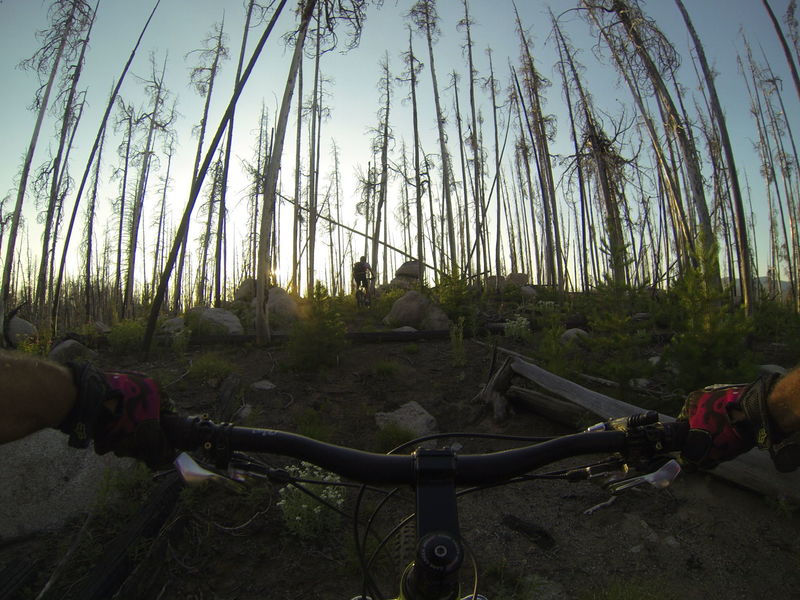 Sunset climb