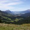 Views of Gothic Peak, Mt. Crested Butte and Whetstone Peak