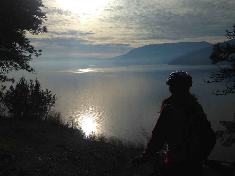 Looking South over Lake Pend Oreille