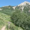 Upper trailhead of Upper Loop