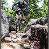 John Frey through a rock section on Funner during the 2012 Oregon Enduro series race.  Photo:  Mike Albright