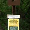 The trail closure signs at the trailheads.