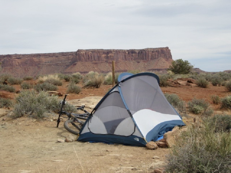 It's a brutal climb into Murphy Hogback campsite.  Enjoy!