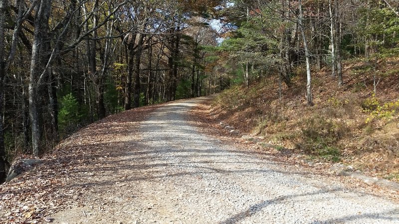 Fire road climb