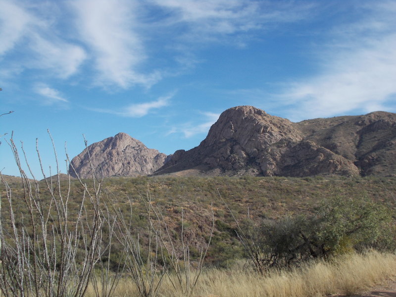 View of the mountains