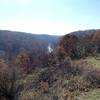 View from the overlook just down the path from the route.  One of the best views in Patapsco.