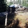 Old miners cabin on the Tipple Trail