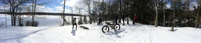 Overlooking the Big Sable River
