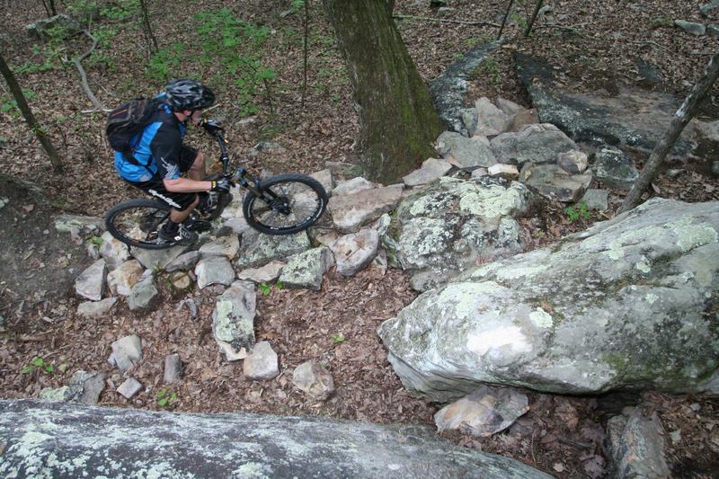 Rocks!  On Backside Trail