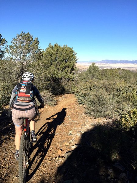 Mingus Mountain and Prescott Valley views