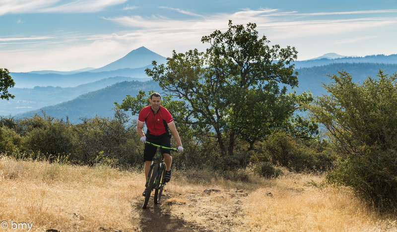 Mt McLoughlin from the Manzanita Trail