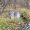 Artesian well just off the trail where the singletrack meets doubletrack.