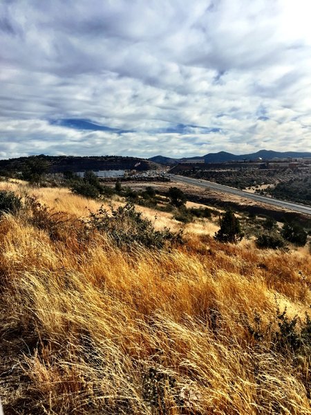 Looking east from Sundog Ranch trail