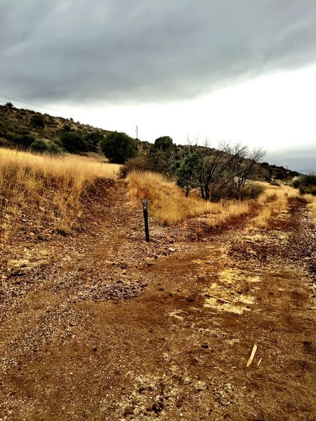 Sundog Ranch access trail from the Peavine Trail