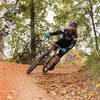 Berm on the Y Loop trail