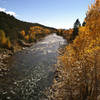 Arkansas River colours along the SBFL.