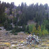 In the Sinks at the final cairn