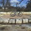 The granite amphitheater at Berry Springs Nature Preserve