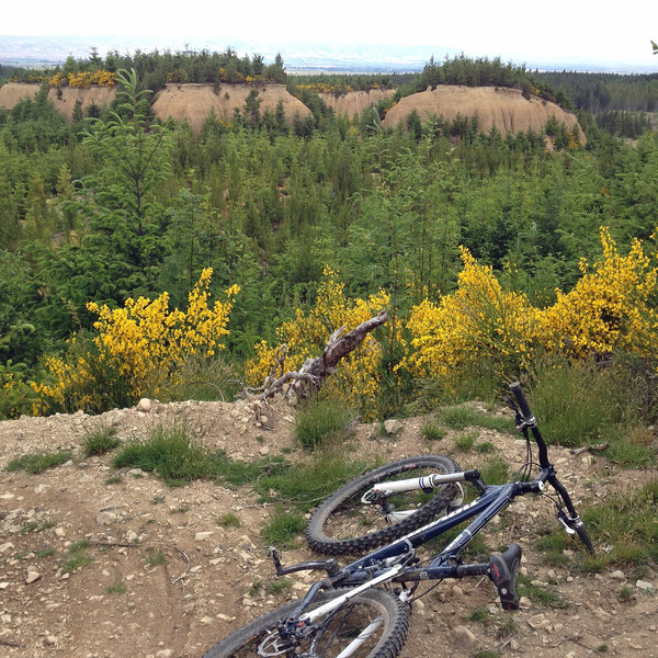 Cool Busted Buttes on the horizon.