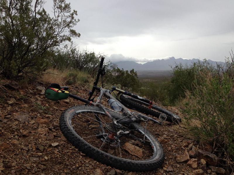 Just after the Cathedral - Looking East at the Organ Mountains