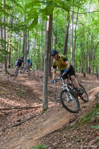 Lake Crabtree Loop Mountain Bike Trail Cary North Carolina