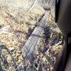 A "Tire Bridge" over one of the swampy sections.