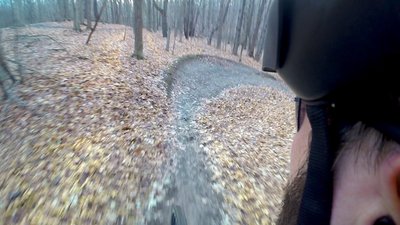 First berm in the playground.