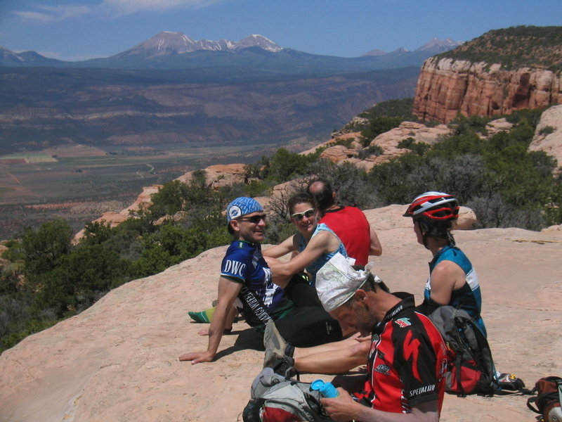 Atop Carpenter Ridge high above the Paradox Valley.