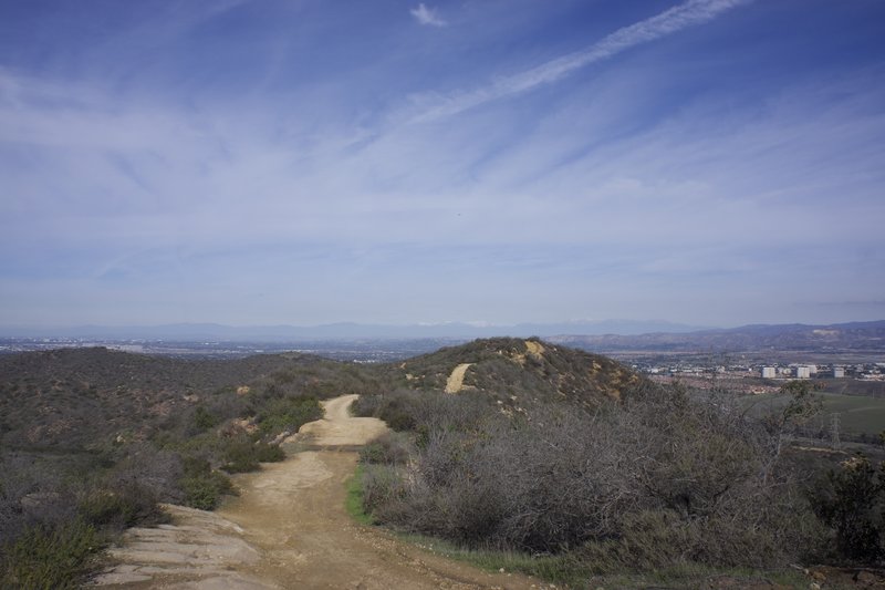 Serrano Ridge Viewpoint Serrano Ridge Trail at Laguna Coast Wilderness Park