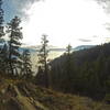 Looking southward over Lake Pend Oreille