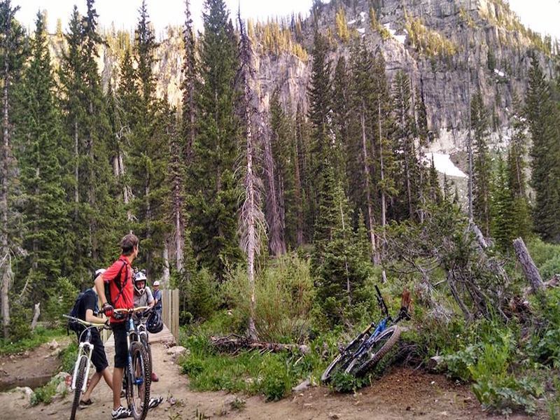 In the basin of White Pine Lake