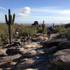 Classic desert riding along National Trail.