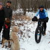 It's a multi-use trail so hikers, dog walkers, and snowshoers are welcome.