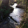 Moving River at Base of Atkeison Plateau