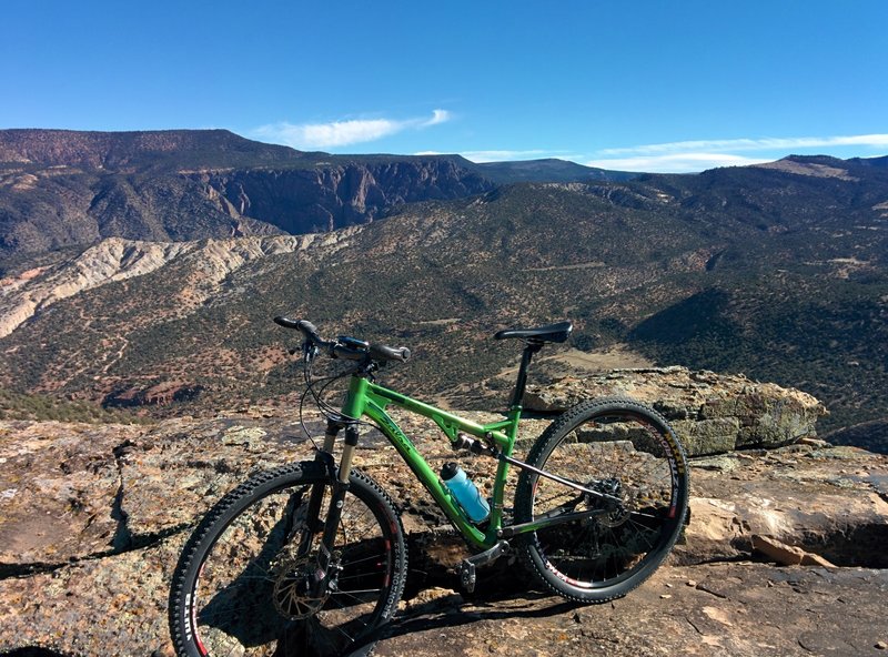 View into the Gunnison Gorge from Red Rocks/Nighthorse Trail