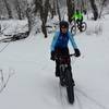 Fat biking in January