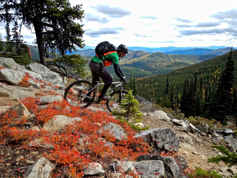 Fall foliage, Kettle Crest Trail